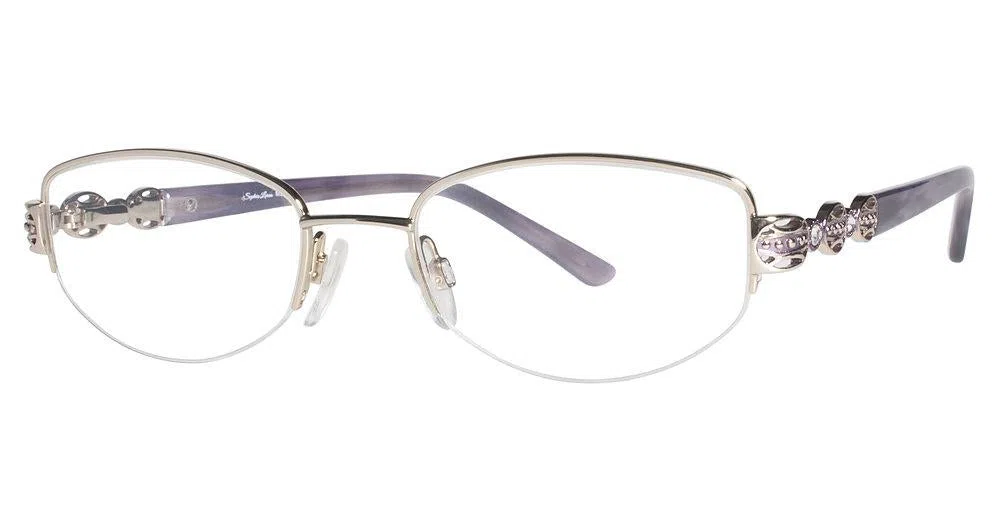 Sophia Loren SLM231 Eyeglasses - Cognac - view 5